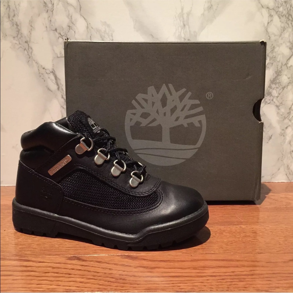 Timberland Youth Leather Work Field Boot 15706 - Picture 2 of 8